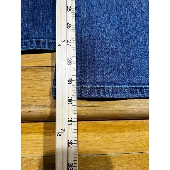 Smith's Jeans Women's Size 12 Blue High Rise Bootcut Denim Western Rodeo Boho - Picture 6 of 8